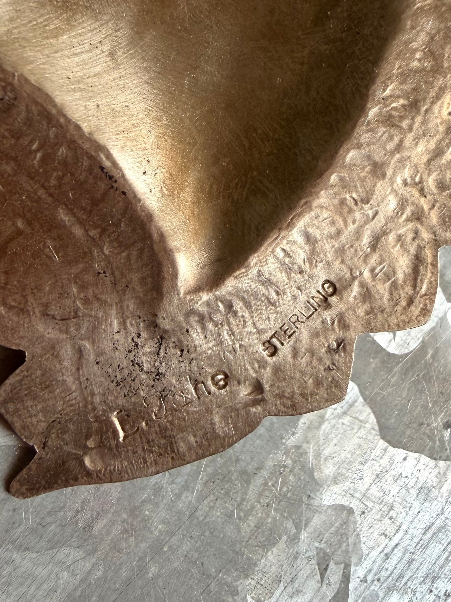 Silver Heart Post Dangles