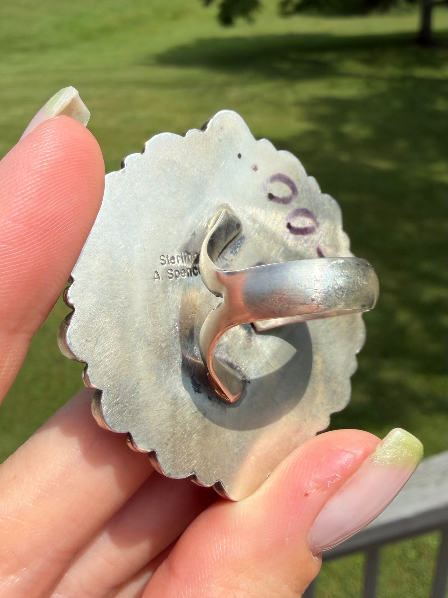 Liberty Dime Cluster Ring, adjustable