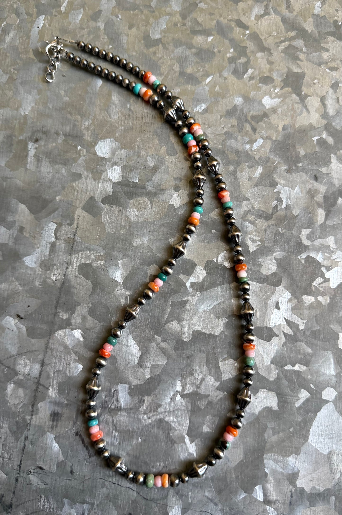 Multi Stone with Pearls