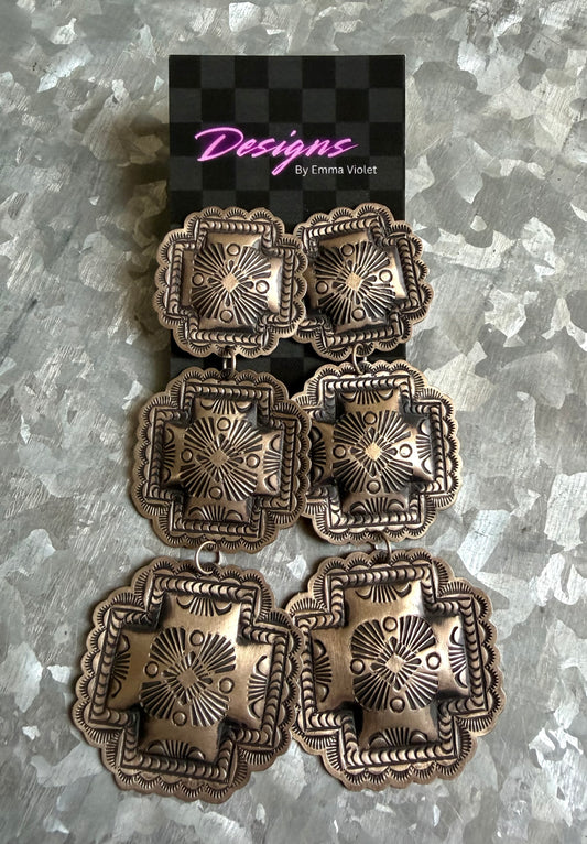 5” Silver Detail Dangles
