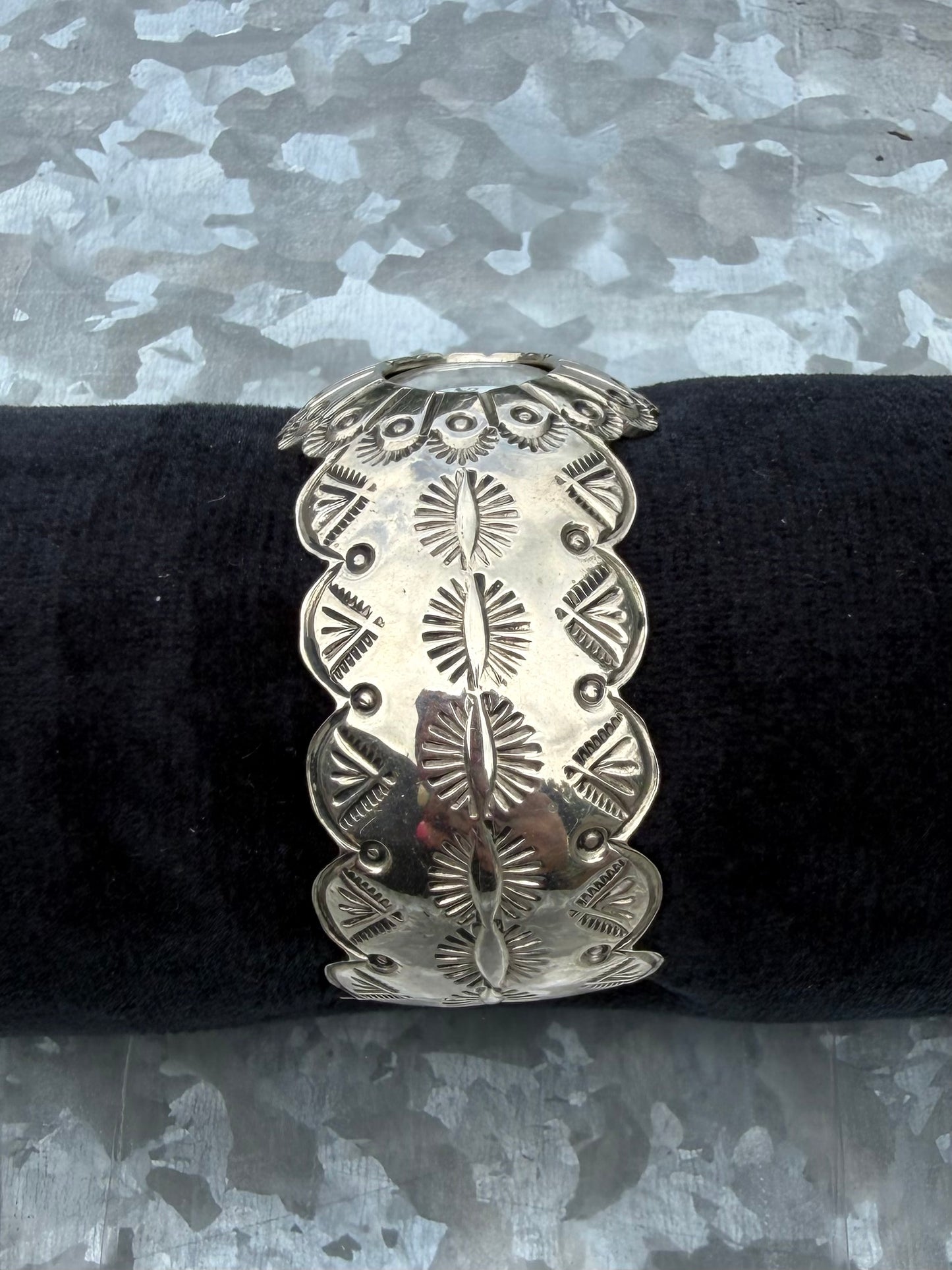 All Silver Watch Cuff