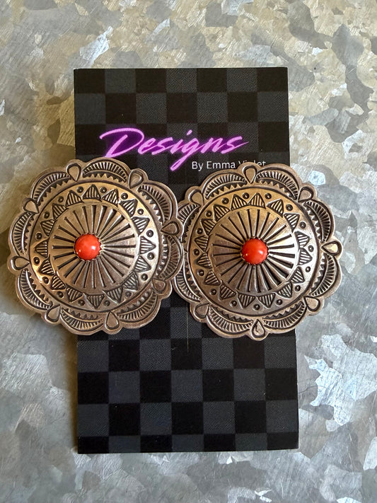 Red Coral Conchos