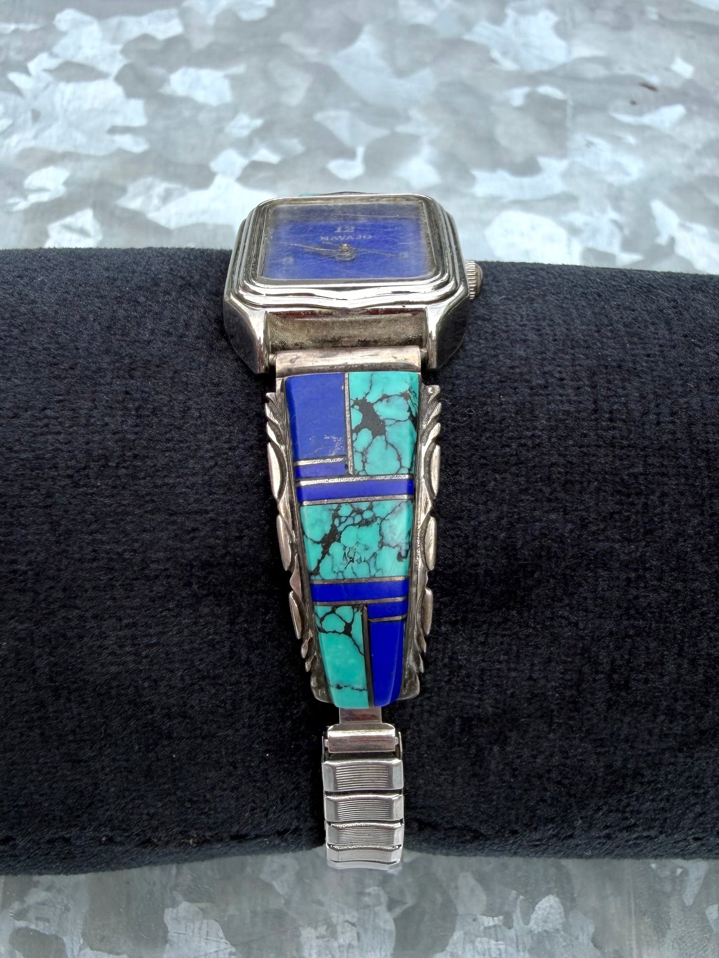 Blue Lapis & Turquoise Watch