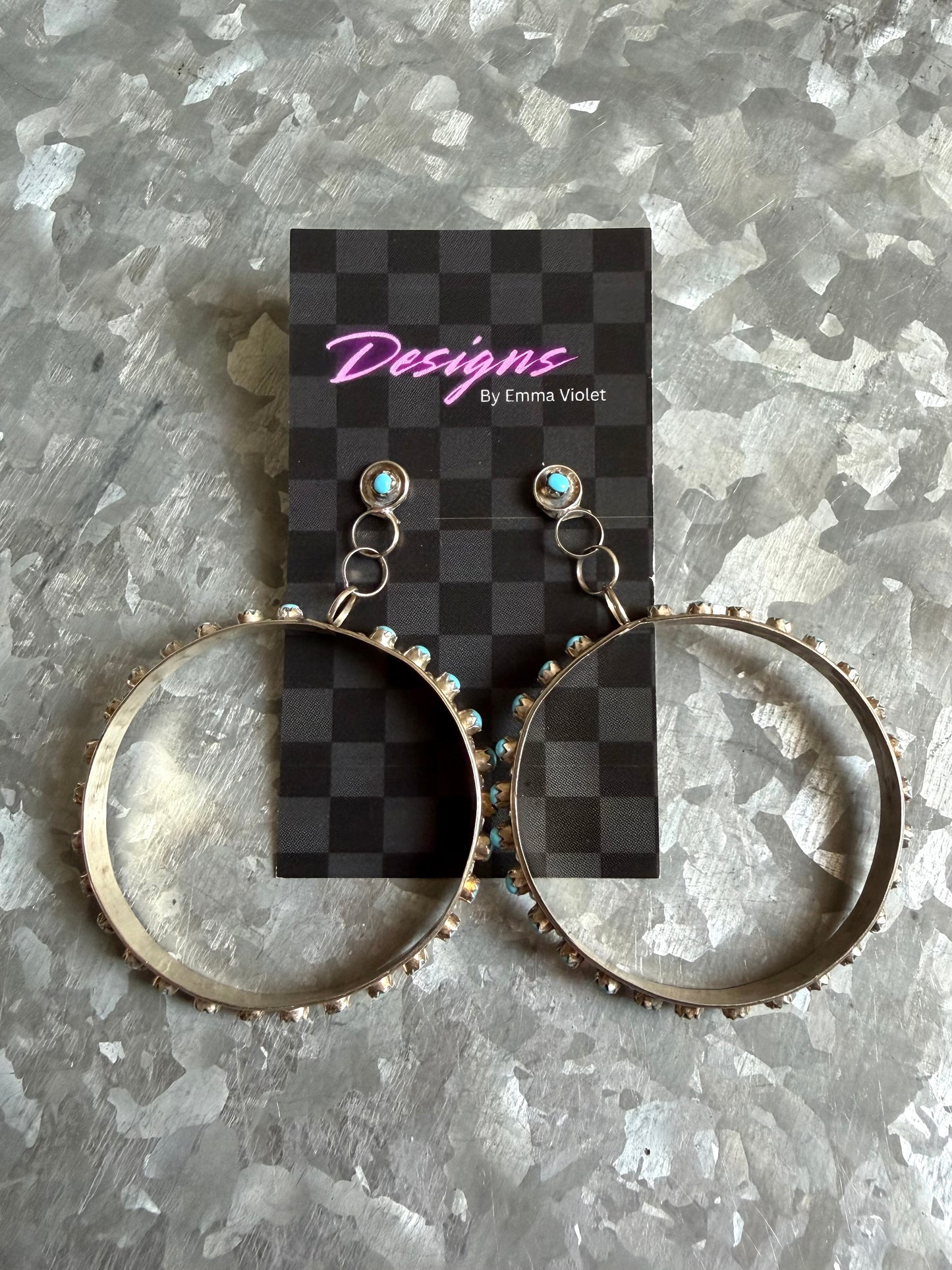 Turquoise Post Dangles