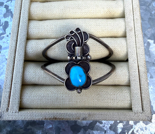Vintage Sleeping Beauty Cuff