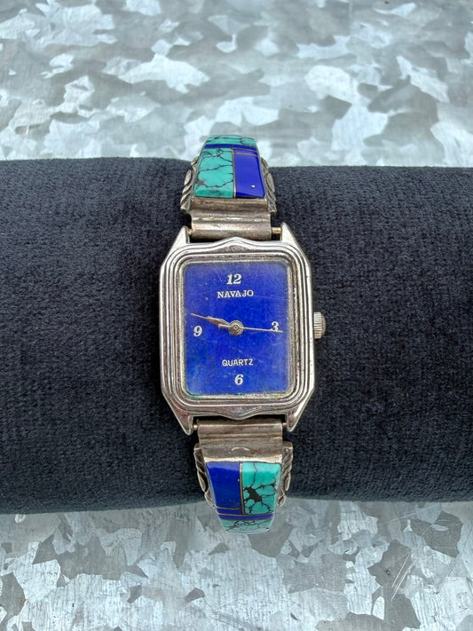 Blue Lapis & Turquoise Watch