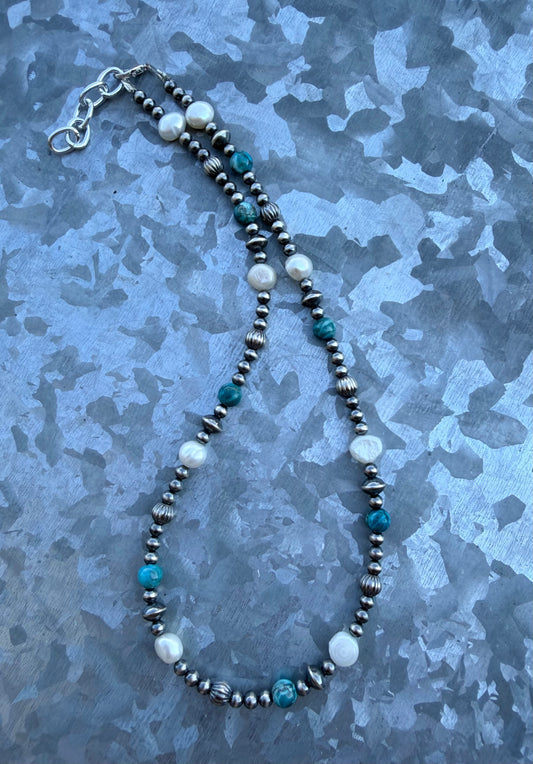 Mother of Pearls & Turquoise