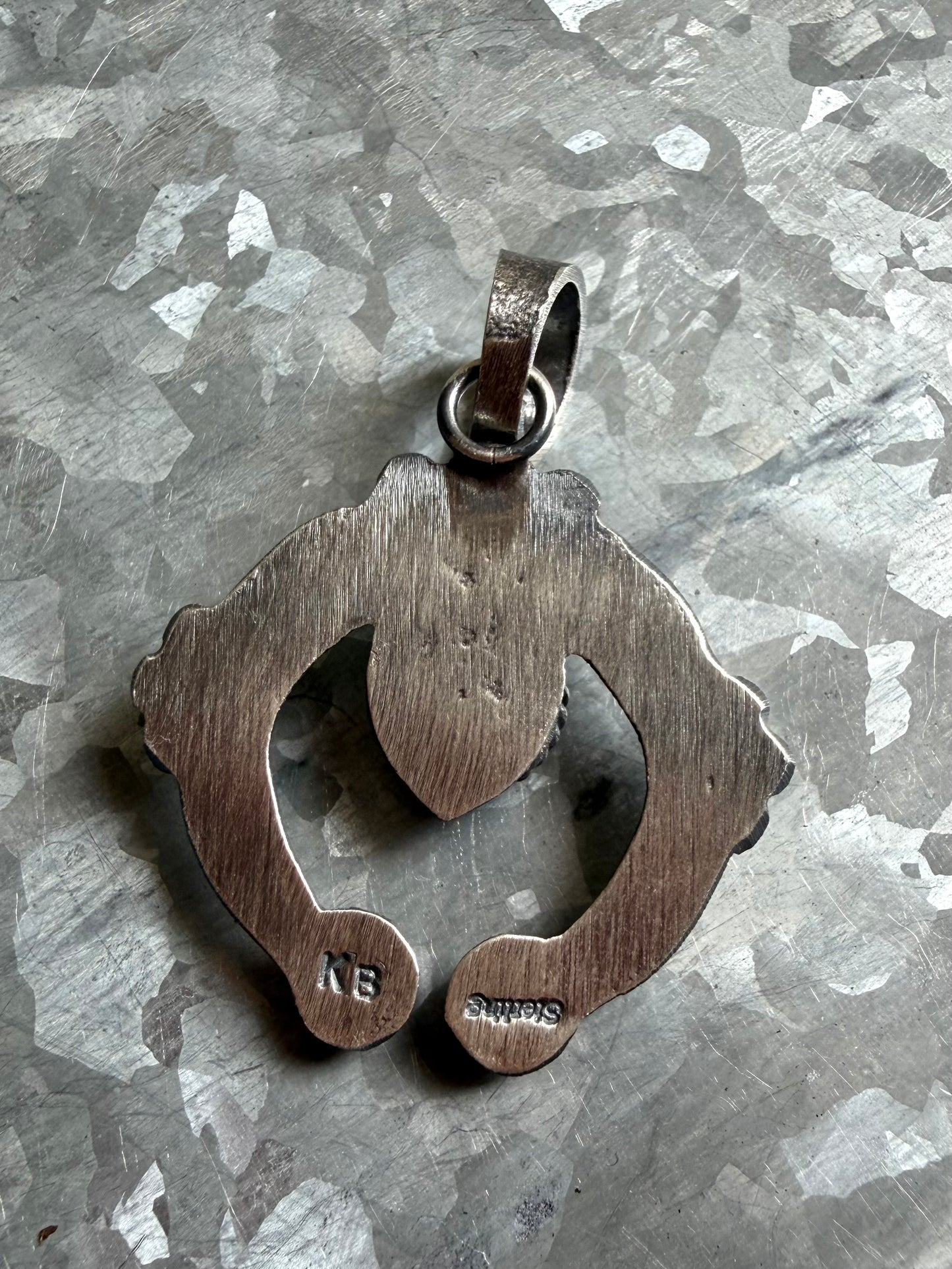 Sand Cast Golden Hills Pendant
