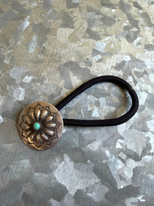 Kingman Concho Hair Tie
